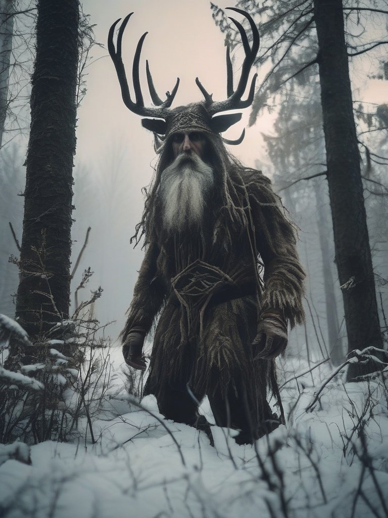 Slavic Demonology — Leshy (Leshy): Ukrainian folklore, forest spirit that can be dangerous.