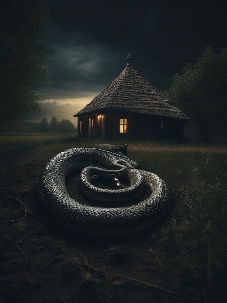 Slavic Demonology — Zmey (Zmey): Ukrainian folklore, serpent