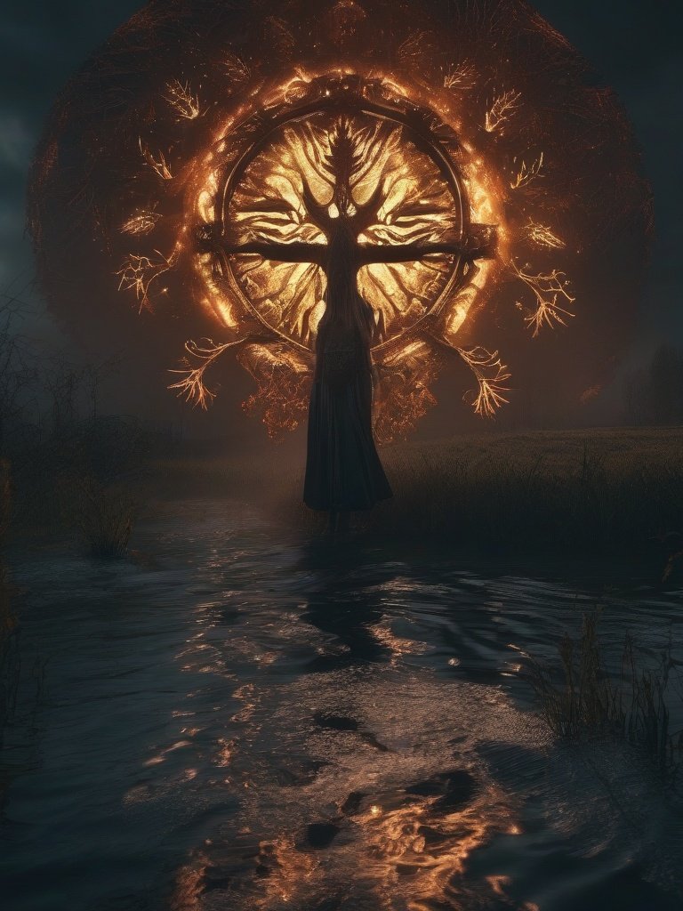 Slavic Demonology — Vodnik (Vodnik): Ukrainian folklore, water spirit linked to death.