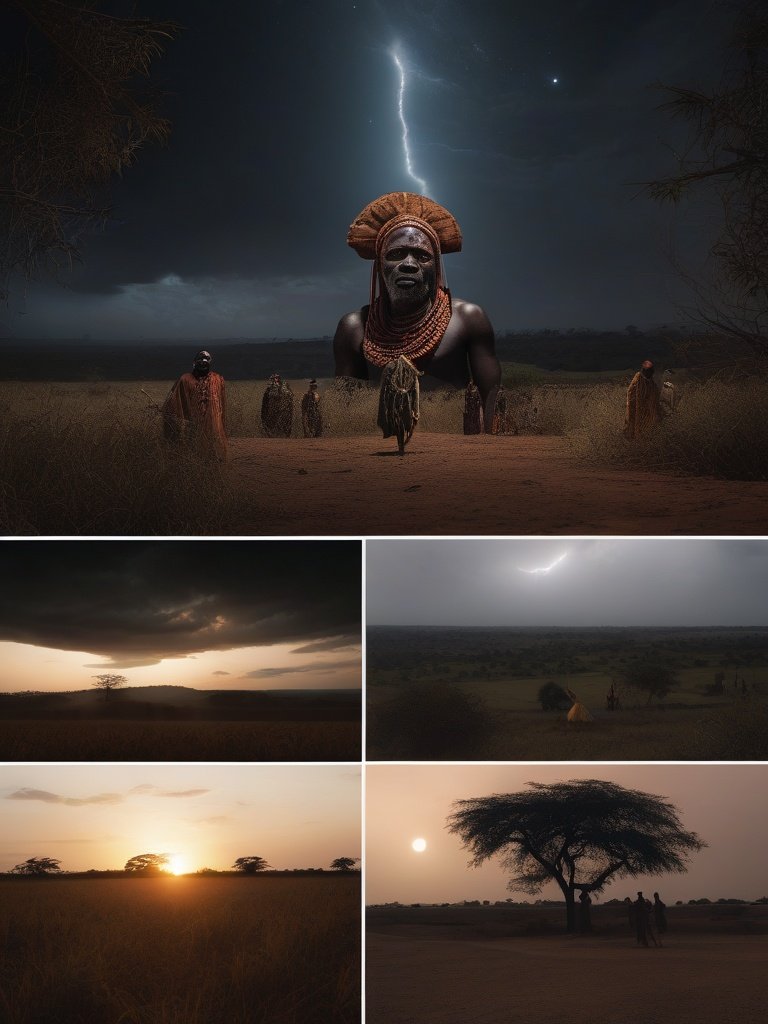 African Demonology — Yoruba — Oyeku: Malevolent spirit causing illness and death.