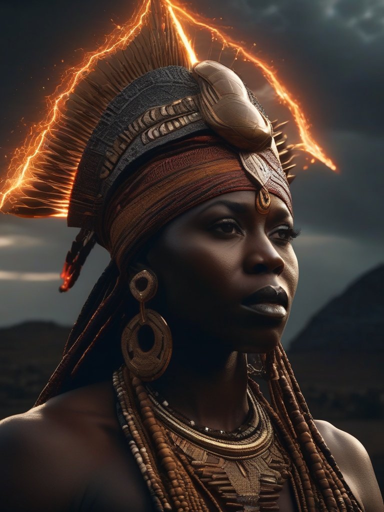 African Demonology — Yoruba — Sango: God of thunder, associated with destructive power.