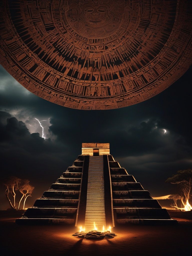 Mesoamerican Demonology — Tlaltecuhtli: Aztec, goddess of earth and chaos, associated with storms and destruction.