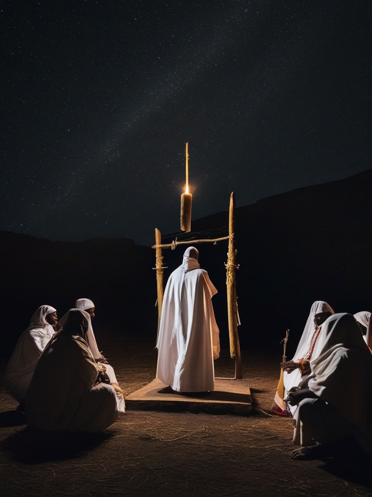[Ethiopian Amharic Exorcism: Rites tied to the Ethiopian Orthodox Church.]