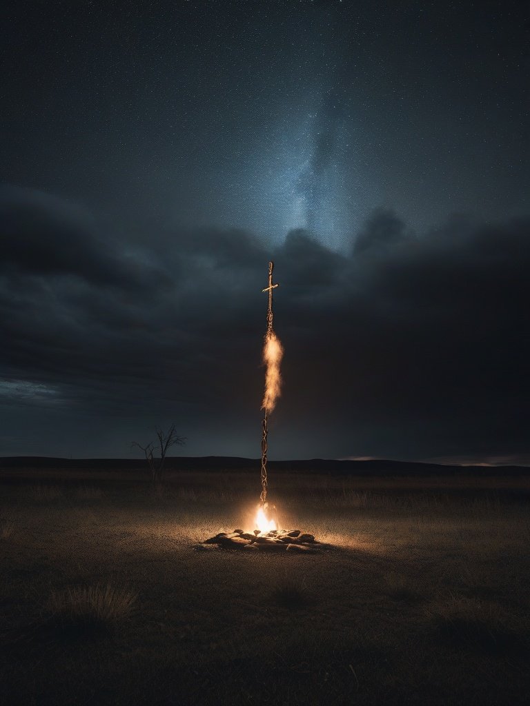 [Native American Exorcism (Lakota): Spiritual cleansing through prayer and offerings.]