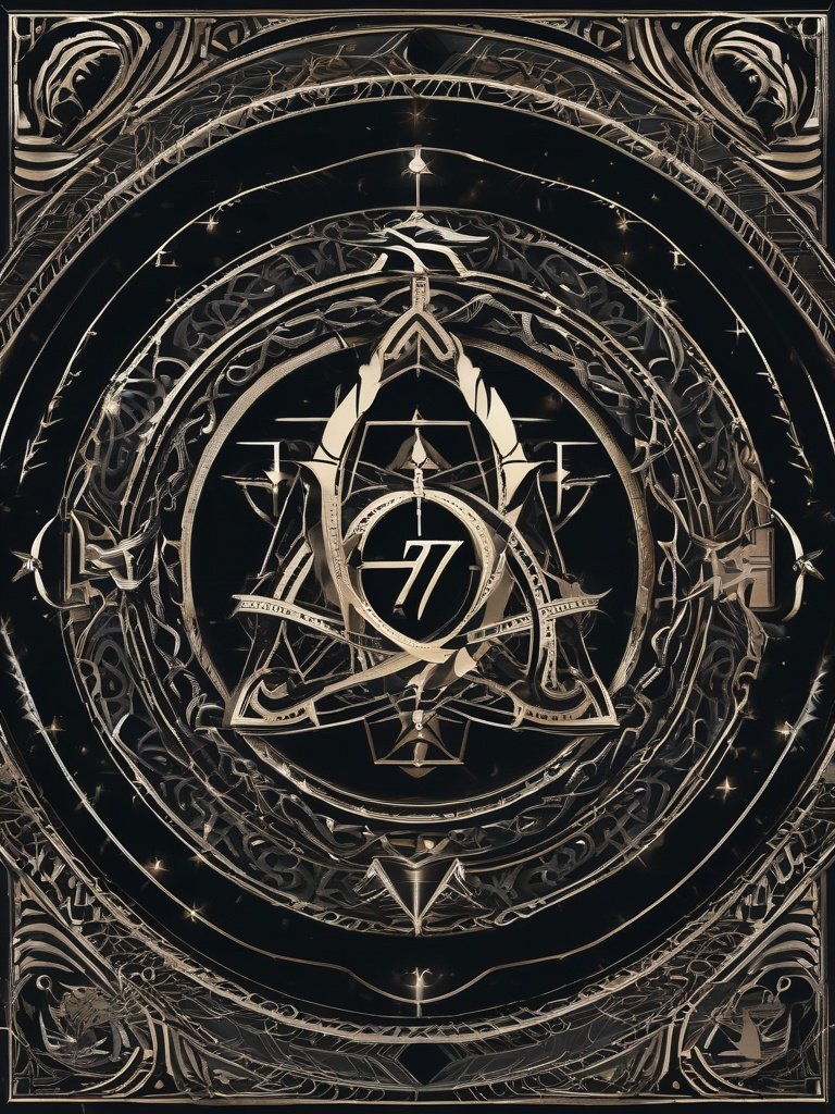 Demonic Sigil — Seal of the Seven Serpents: Binding symbol for the Seven Serpents of the Goetia.