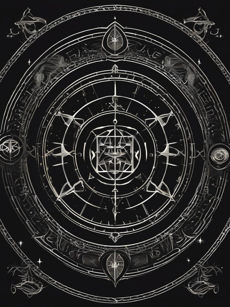 Demonic Sigil — Seal of the Seven Planets: Solomonic planetary seals for invoking celestial spirits.