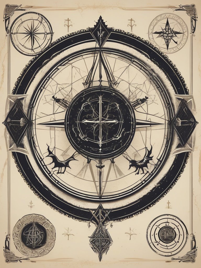 Demonic Sigil — Seal of the Seven Virtues: Grimoire