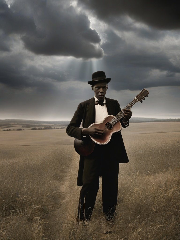 [Robert Johnson] (1937): Mephistopheles (his soul in exchange for musical talent)
