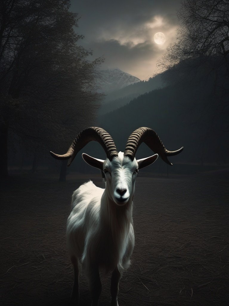 Demonic Manifestation — Goat: Occultism (Baphomet, 16th