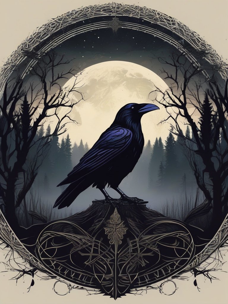 Demonic Manifestation — Raven: Slavic folklore (specific demons)