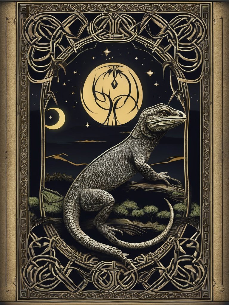 Demonic Manifestation — Lizard: Celtic folklore (specific demons)