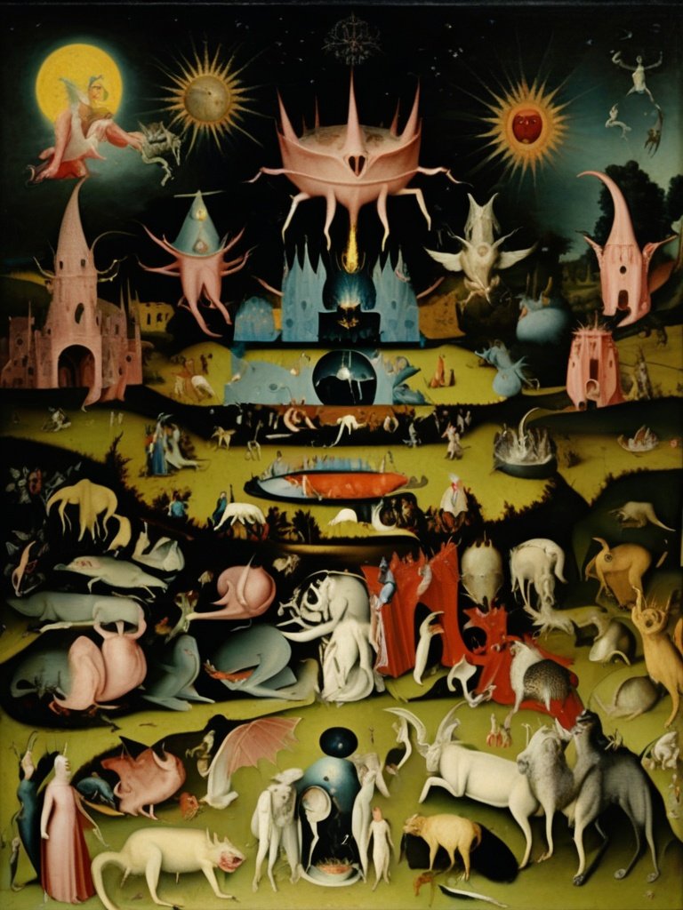 Demonology in Art — Bosch’s Garden of Earthly Delights: The Demonic Beasts in the Hell Panel