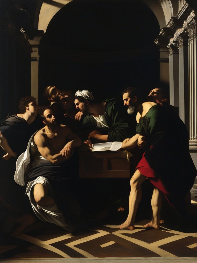 Demonology in Art — Caravaggio’s The Calling of Saint Matthew: The Demonic Presence