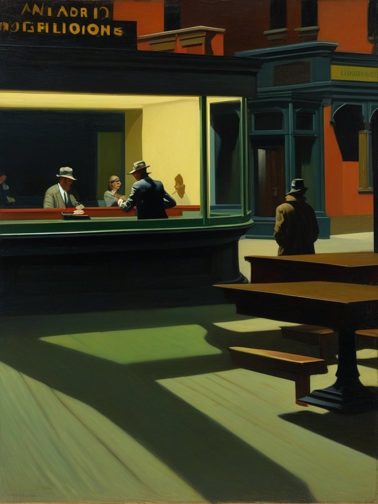 Demonology in Art — Hopper’s Nighthawks: The Demonic Atmosphere