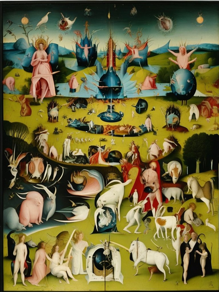 Demonology in Art — Bosch’s The Garden of Earthly Delights: The Demonic Figures in the Earth Panel