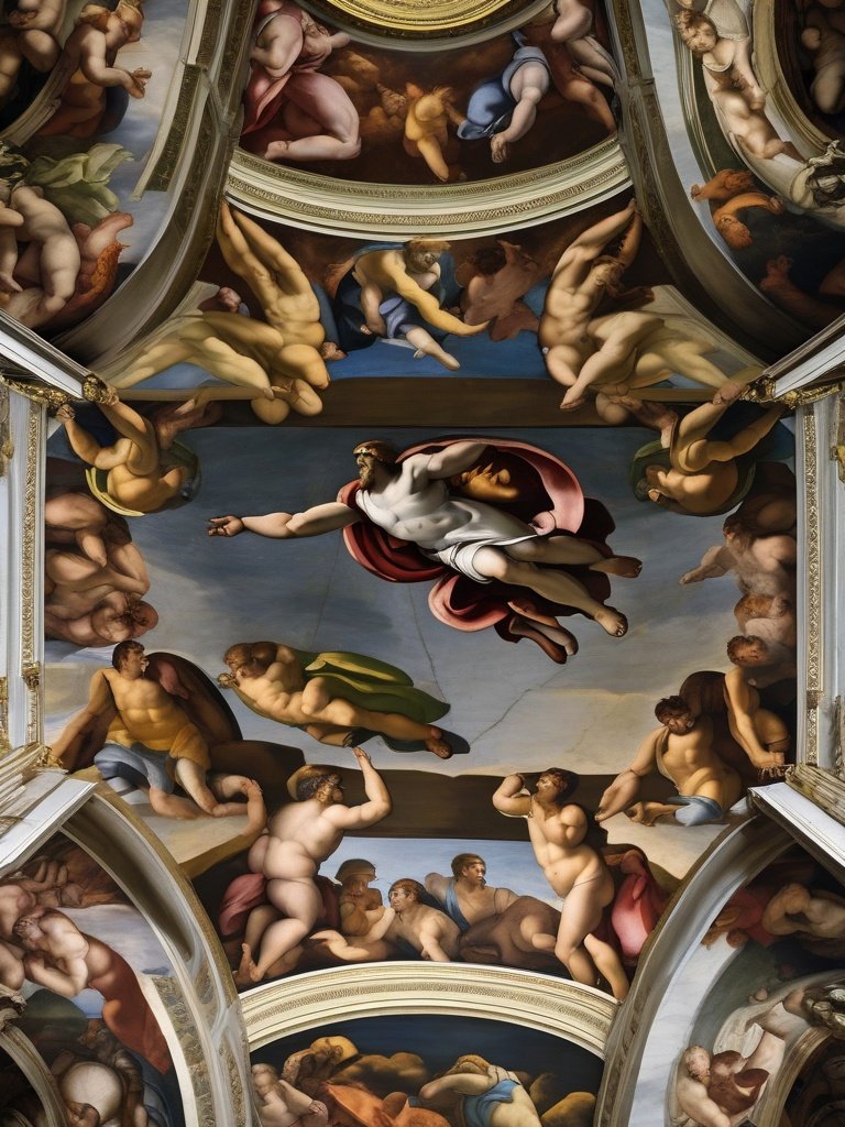 Demonology in Art — Michelangelo’s Sistine Chapel Ceiling: The Demonic Figures in the Creation of Adam