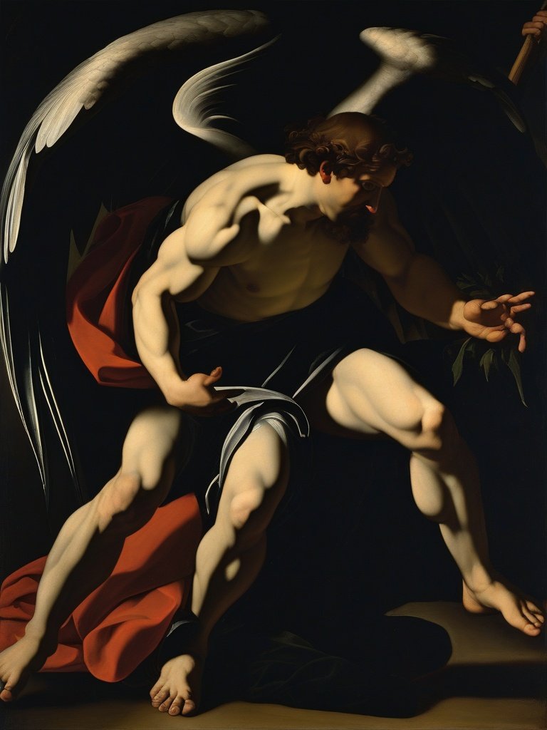 Demonology in Art — Caravaggio’s The Conversion of Saint Paul: The Demonic Figure