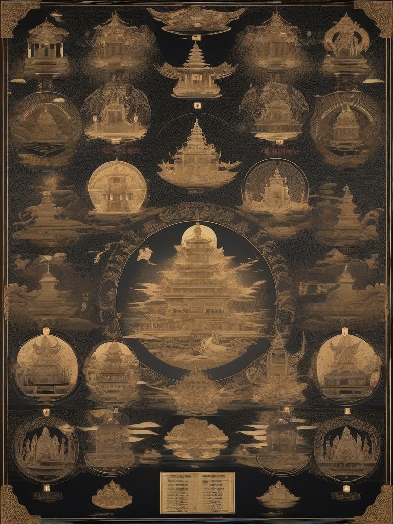 East Asian Demonology — The Ten Kings of Diyu and Their Roles (Chinese): The judgment and punishment of souls.