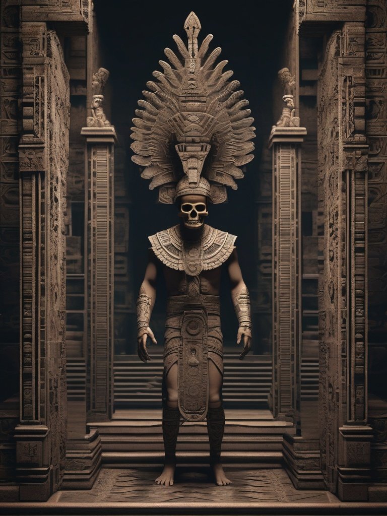 Mesoamerican Demonology — Mictlanpapalotl (Aztec): Lord of the Underworld, associated with the skeletal and the night.