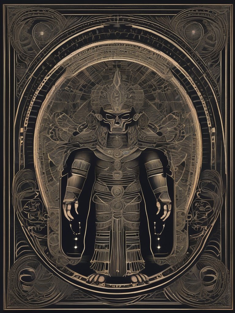Mesoamerican Demonology — Chicchan (Maya): Lord of the Night Sky, associated with the fifth of the thirteen heavens.