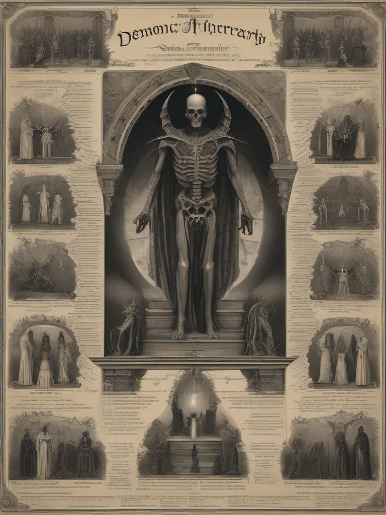 Demonic Hierarchy — 72 Goetic Demons: The Comparison of Goetic Ranks to Other Systems