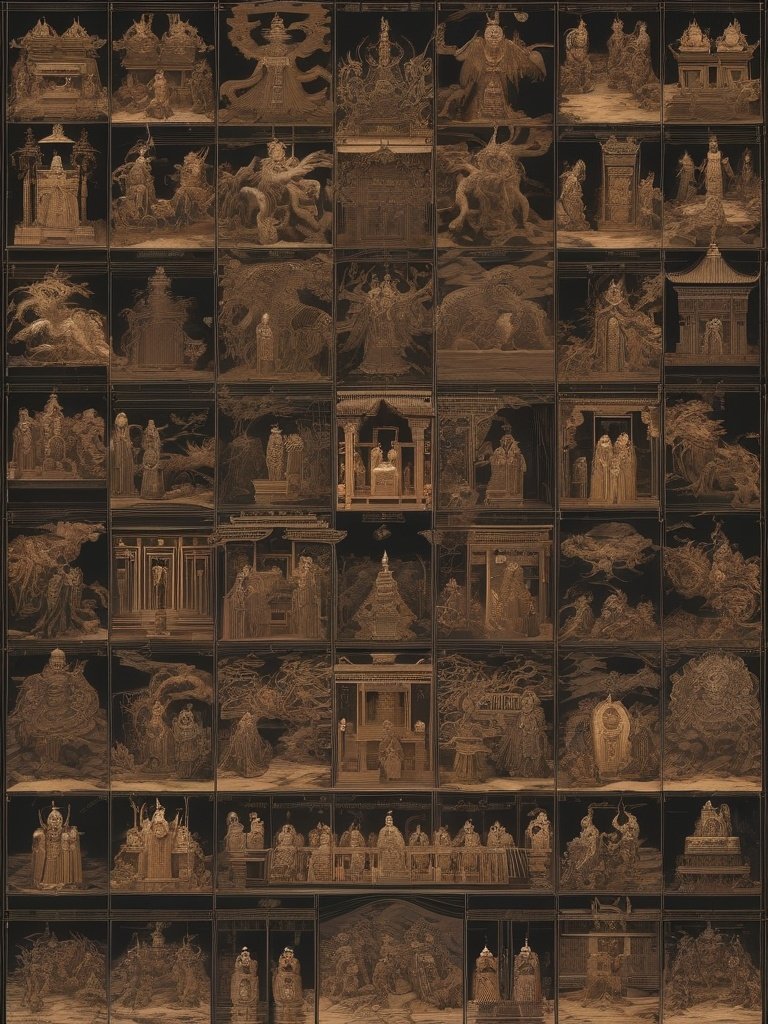 Demonic Hierarchy — 108 Demons of the Chinese Hell: The Role of the Ten Thousand Demons in Punishment