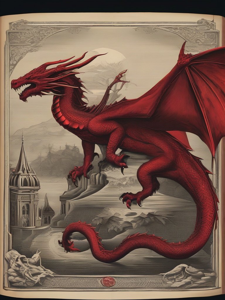 Grimoire — Red Dragon (Dragon Rouge): Focuses on invoking the Red Dragon as a demonic entity for power and protection.