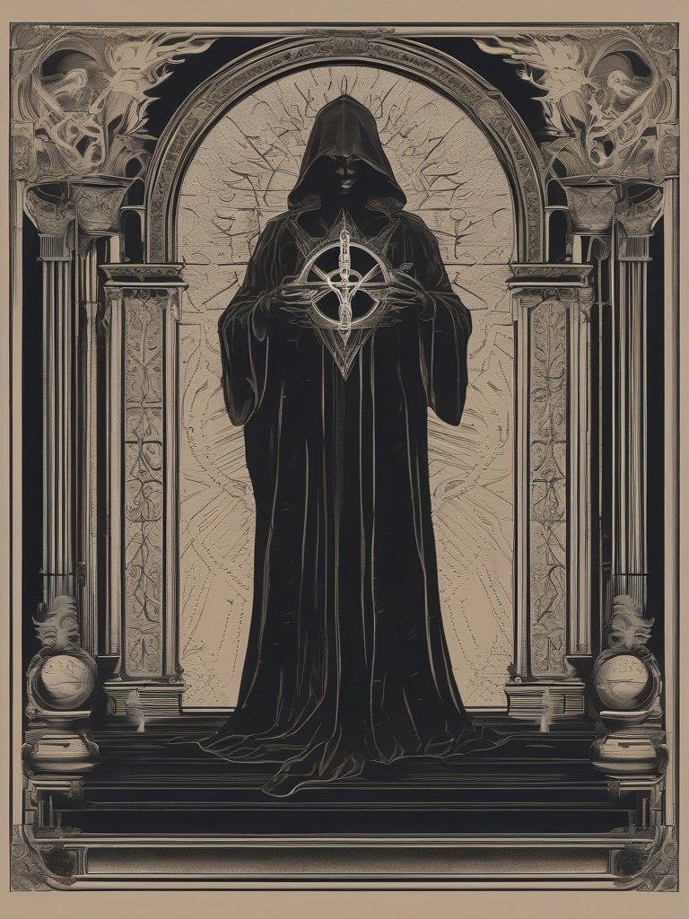 [Satanic Bible]: The invocation of the “Dark Lord” and its ritualistic demonic summoning.
