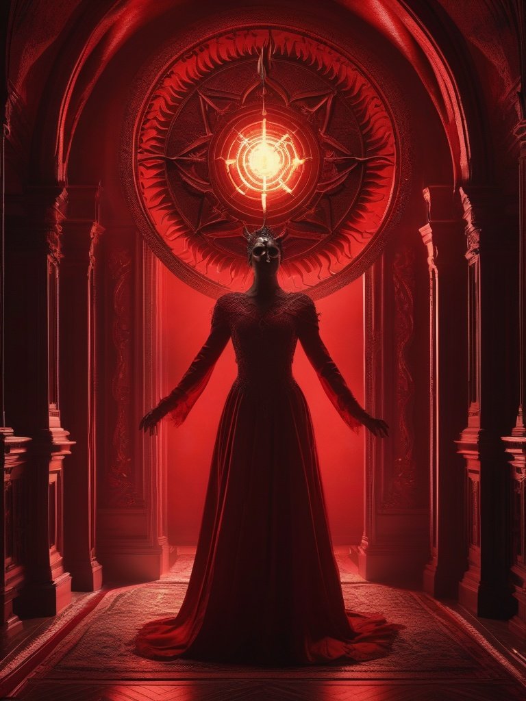[Luciferian Order of the Red Sun]: The demonic symbolism of the sun as a source of power and destruction.