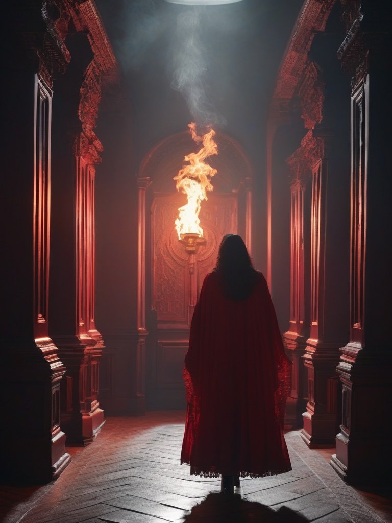 [Luciferian Order of the Red Flame]: The demonic use of fire as a medium for spiritual transformation.