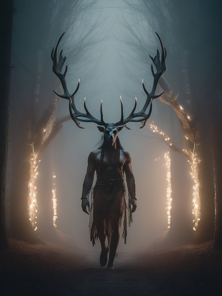[Native American]: [Wendigo]: Spirit of hunger and greed that consumes the soul.