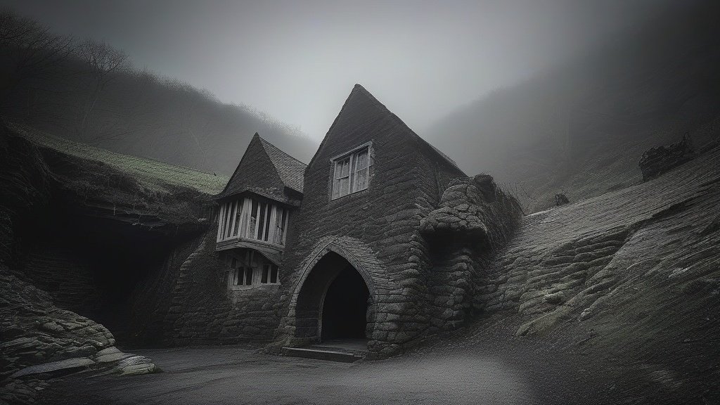 The Haunted Cave of Wookey Hole, England