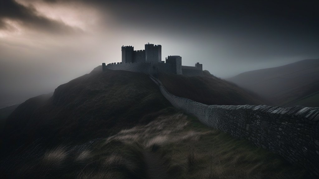 The Cursed Hill of Harlech, Wales