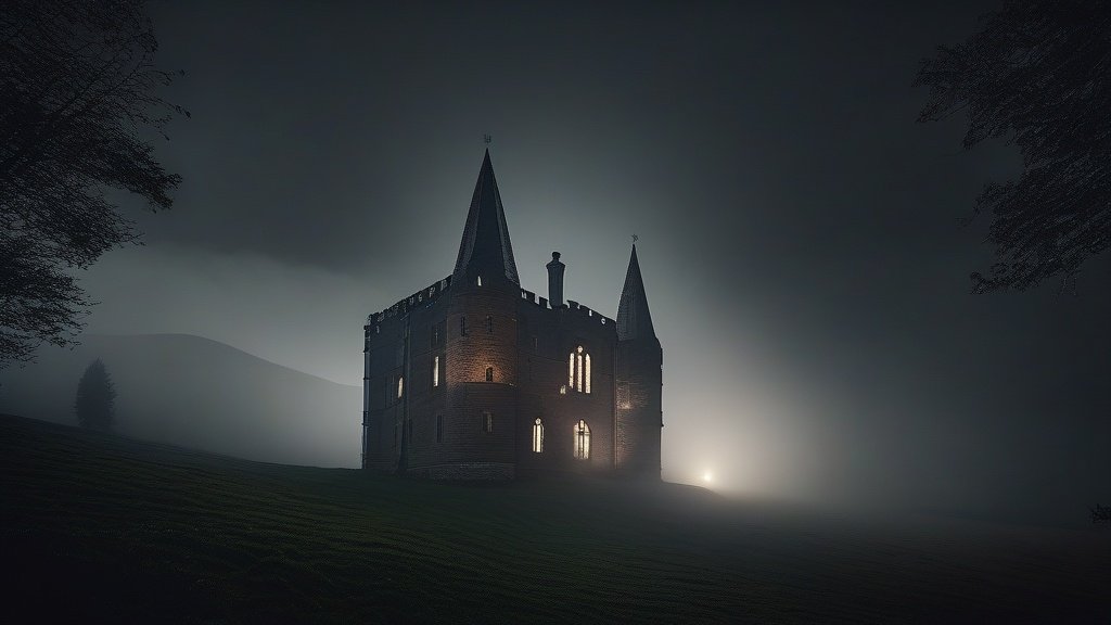 Bosley Castle UFO Sighting