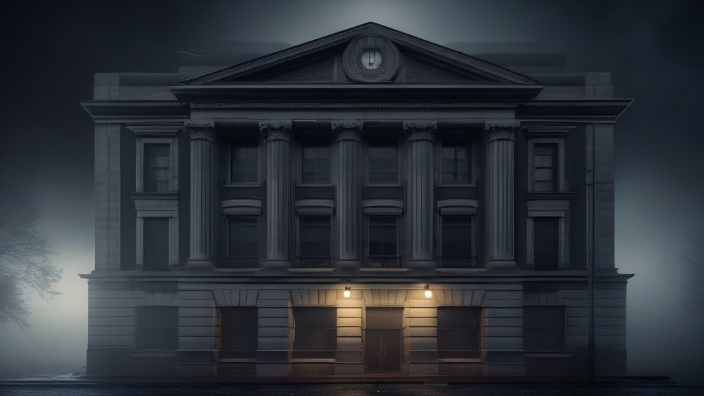 The Ghost of the Old State Bank Building