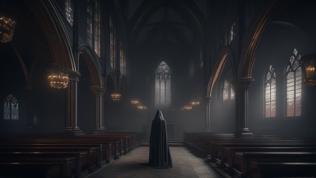 The Phantom Lady of the Old Church in Boston