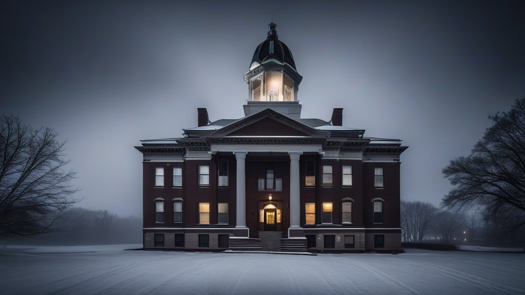 The Spirit of the Old Courthouse in Galena, Illinois