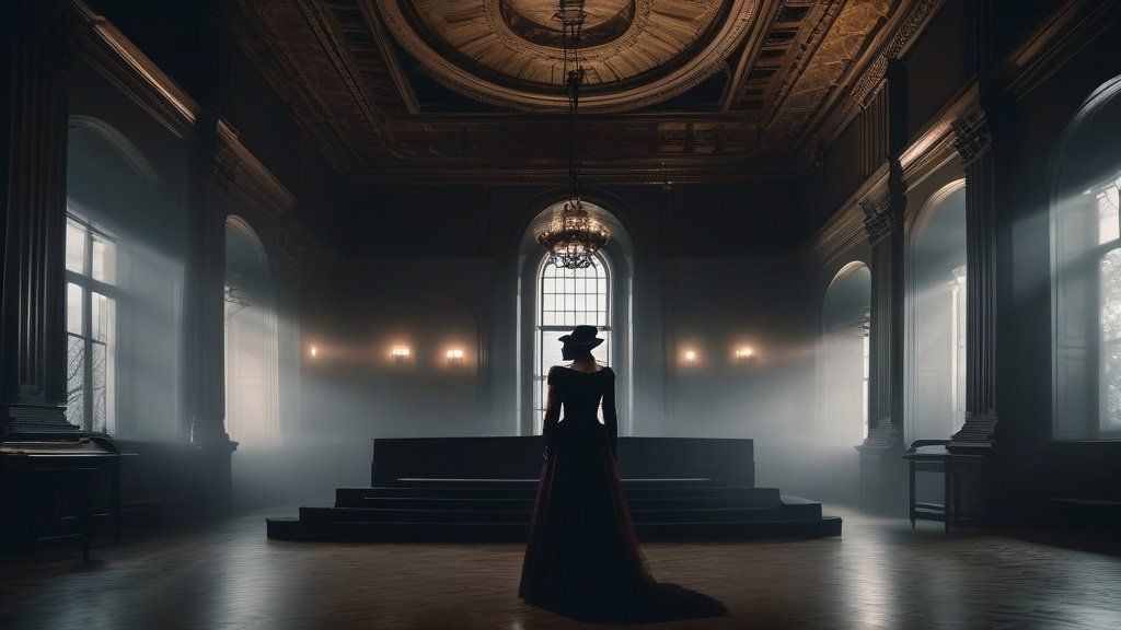 The Phantom Lady of the Old State Capitol in Indianapolis