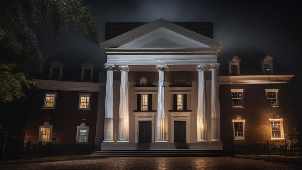 The Phantom Lady of the Old State Capitol in Charleston, South Carolina