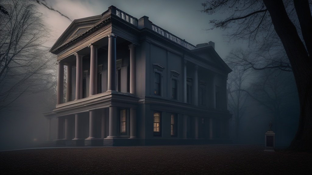 The Phantom Lady of the Old State Capitol in Richmond, Virginia