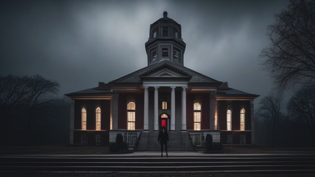 The Phantom Lady of the Old State Capitol in Nashville, Tennessee