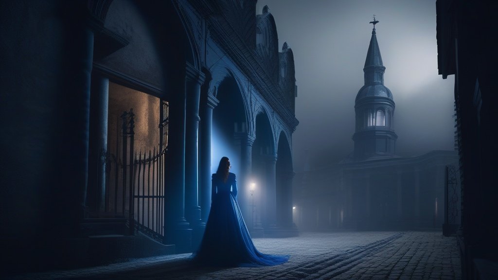 The Blue Lady of Cadiz Hill