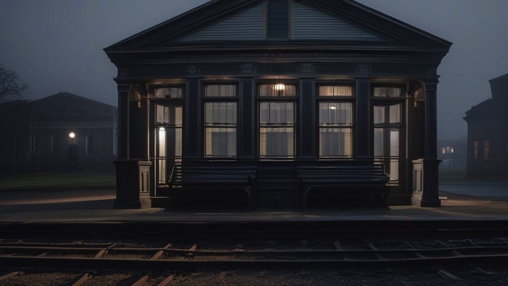 The Ghostly Whistle at the New Haven Railroad Depot