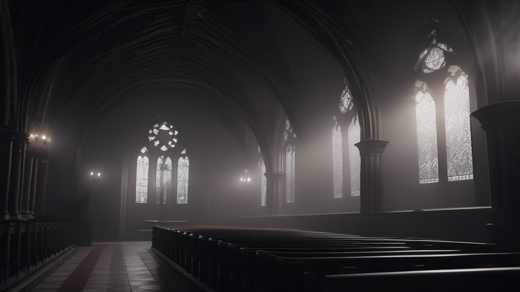 The Haunted Church of the Shadows