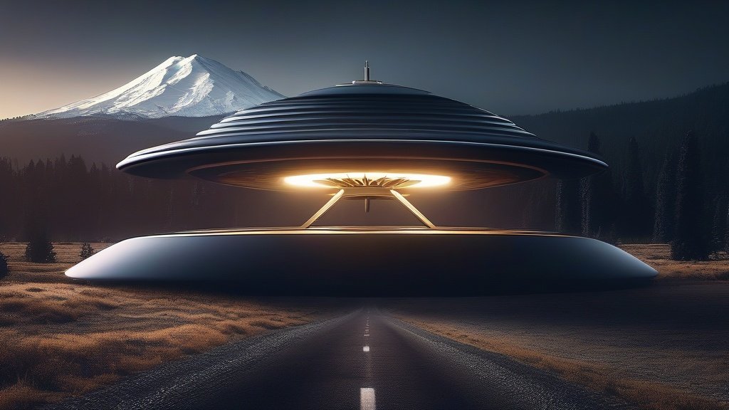 UFO Sighting at Mount Shasta
