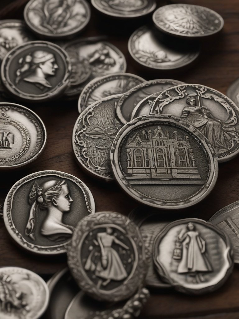 Pewter Tokens