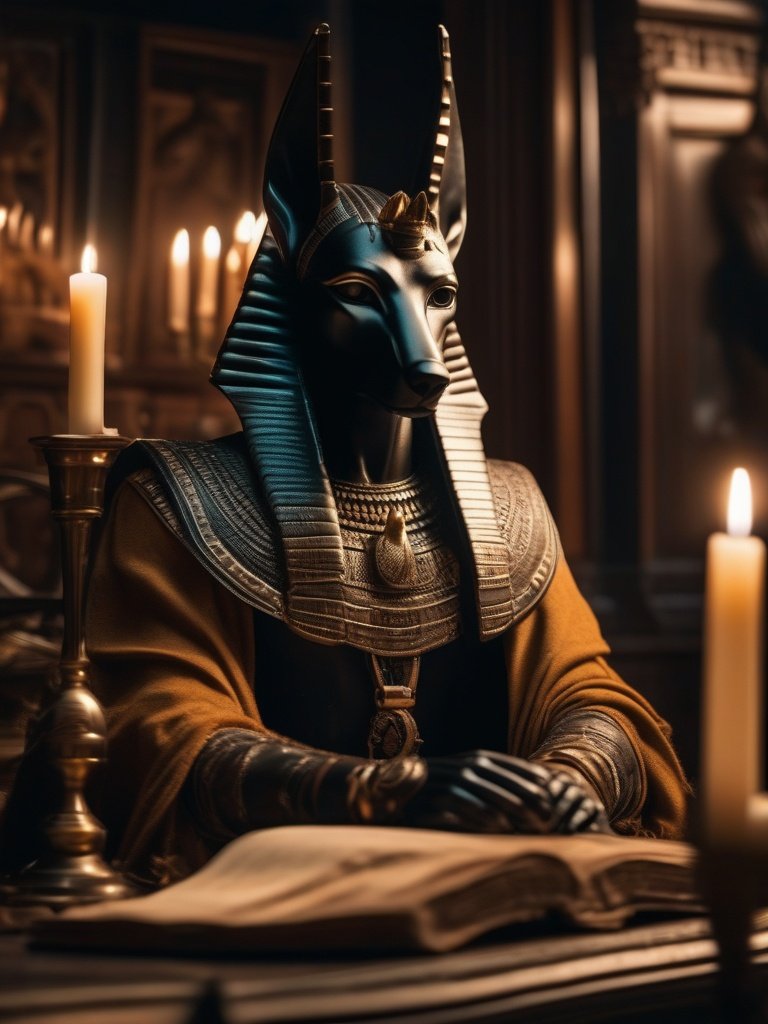 Anubis, the Jackal-headed God\