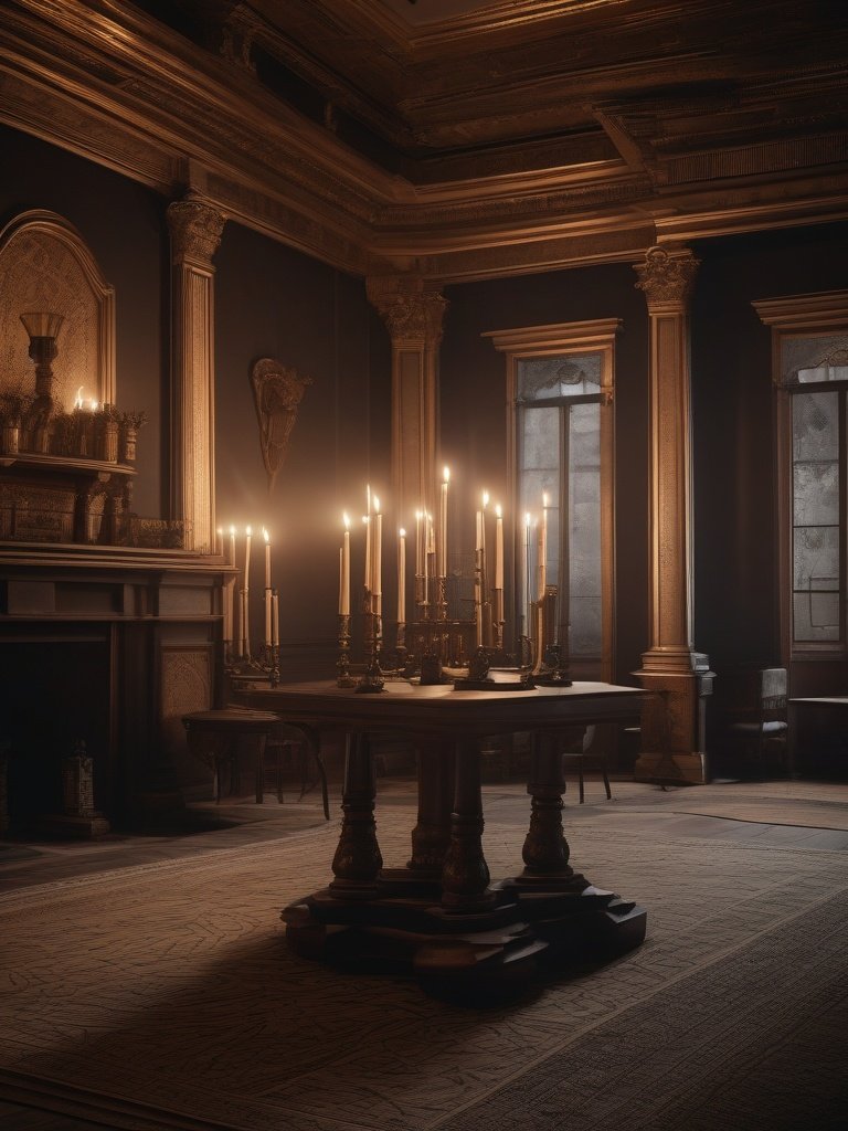 The Case of the Haunted Temple of Baal\