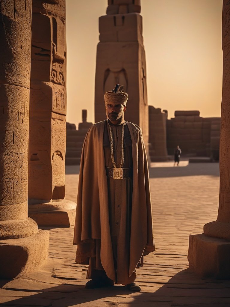 The Legend of the Ghostly Guard at Karnak Temple\