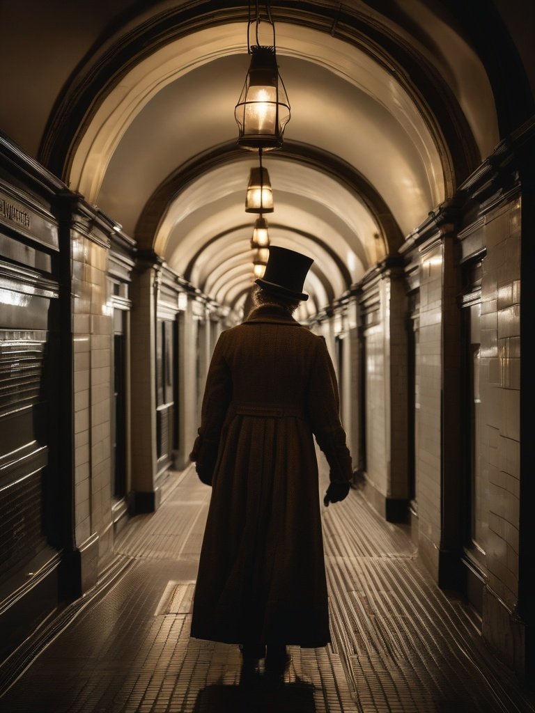 The Poltergeist at Hammersmith Tube Station